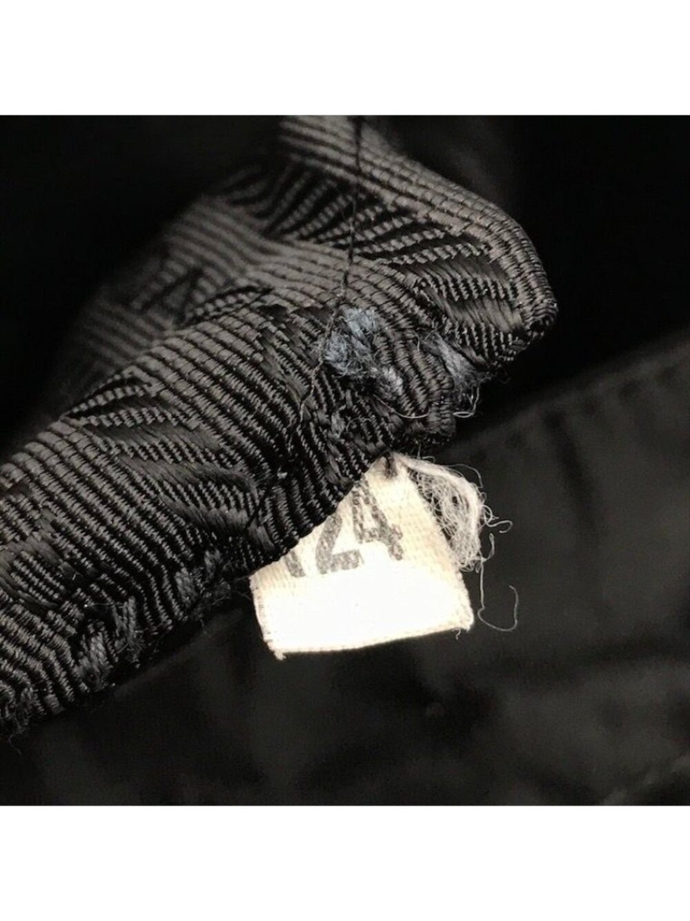Prada Nylon Tessuto Saffiano Tote Black - Picture 9 of 10